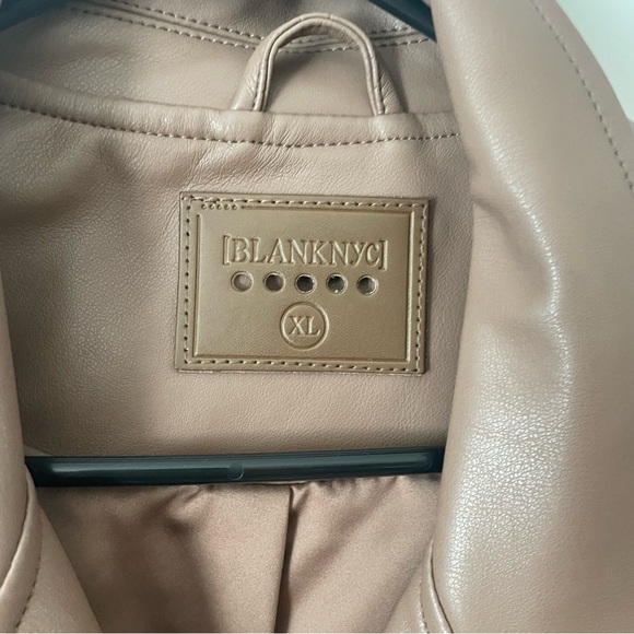 NWT BLANKNYC Faux Leather Jacket XL - Picture 3 of 6